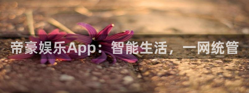 万事娱乐登录地址：帝豪娱乐App：智能生活，一网统管